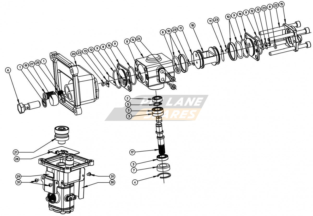 COMPRESSOR ASSY Diagram